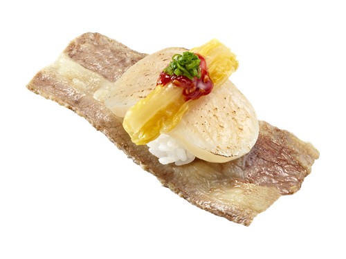 소금구이 우삼겹 삼합